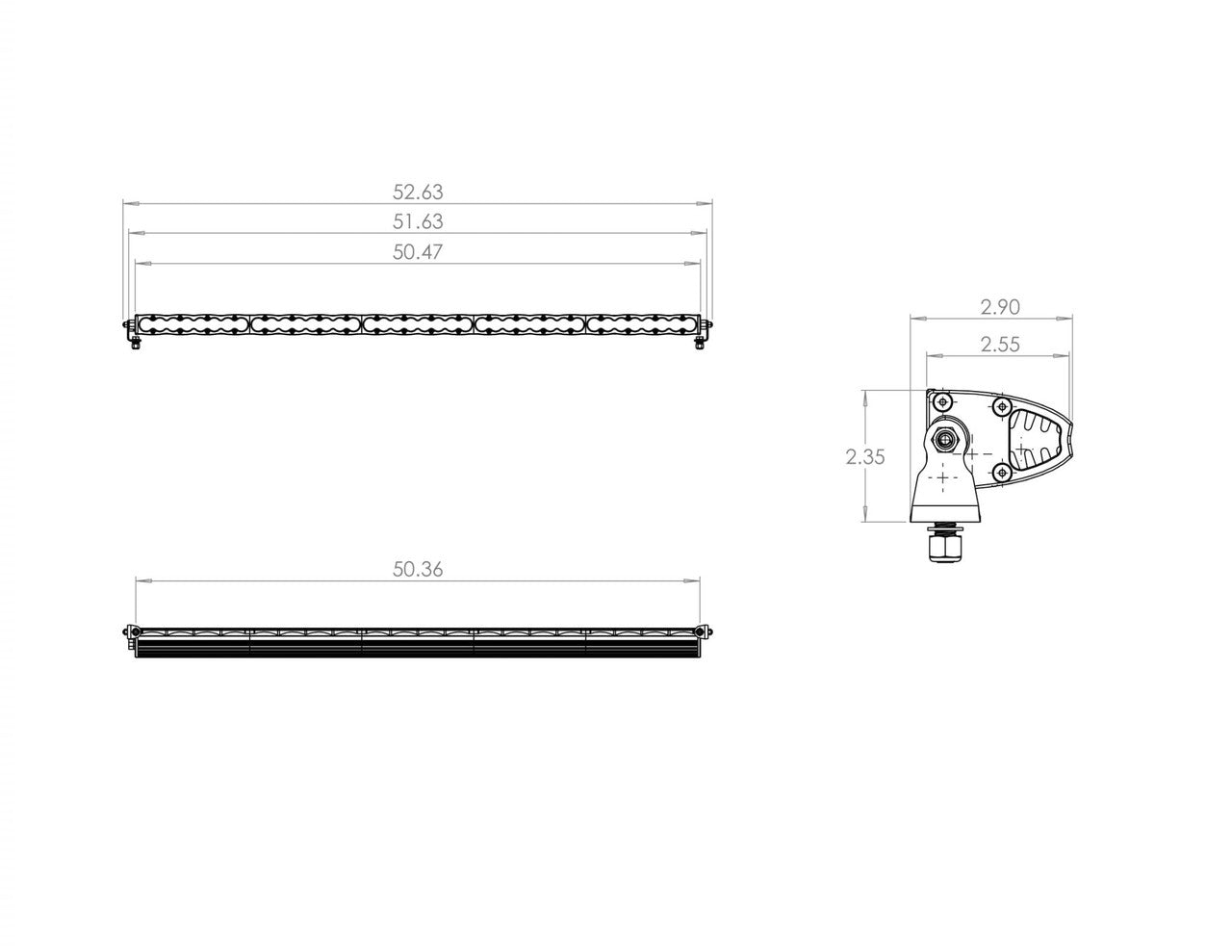 Baja Designs | S8 Straight LED Light Bar (Driving Combo Light Pattern) - Universal