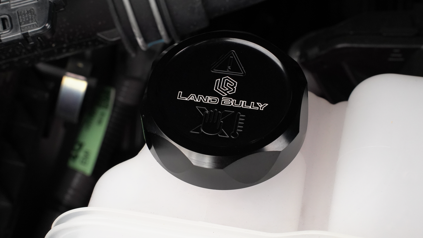 Land Bully | Coolant/Heat Exchanger Cap Covers (Set of 2)