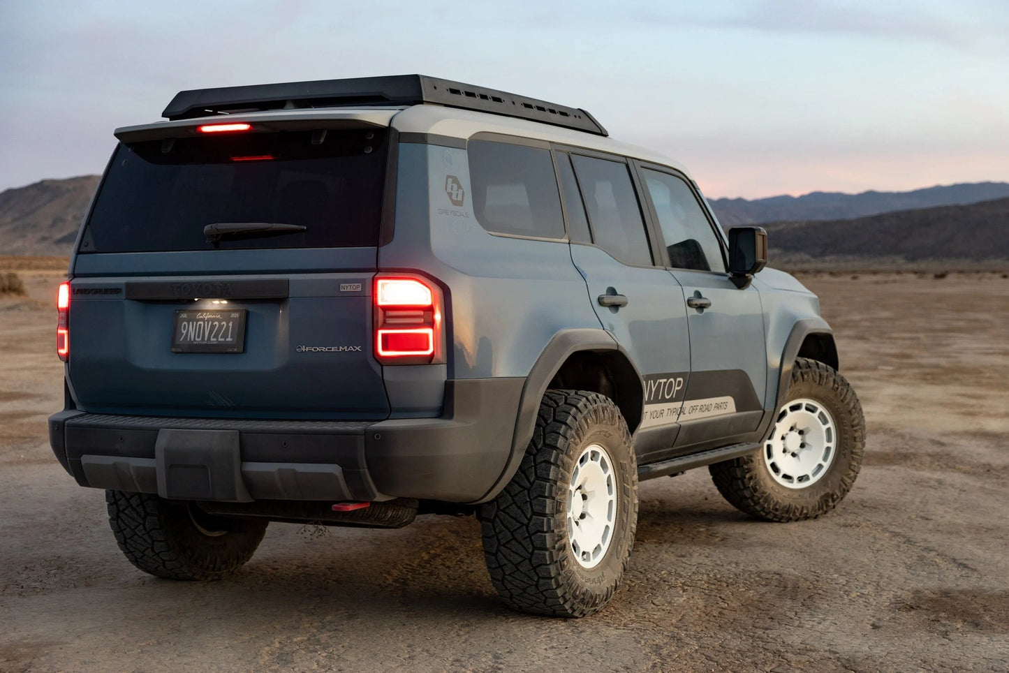 NYTOP | 2024-Current Lexus GX550/Toyota Land Cruiser Rock Sliders