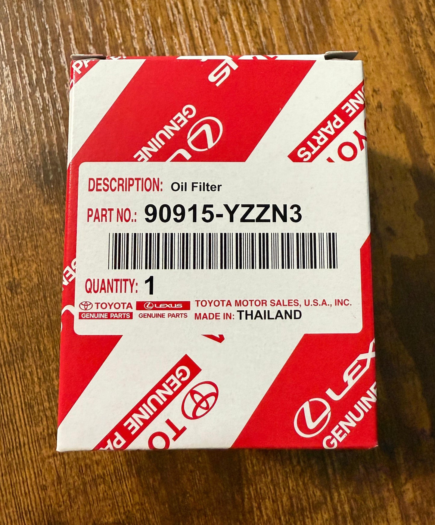 Geniune Lexus | Oil Filter for GX550 (Carton of 10)