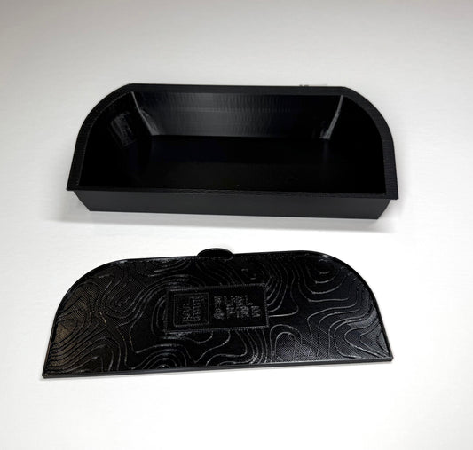 Fuel & Fire | Cool Box Half Tray with Topo Grip Insert