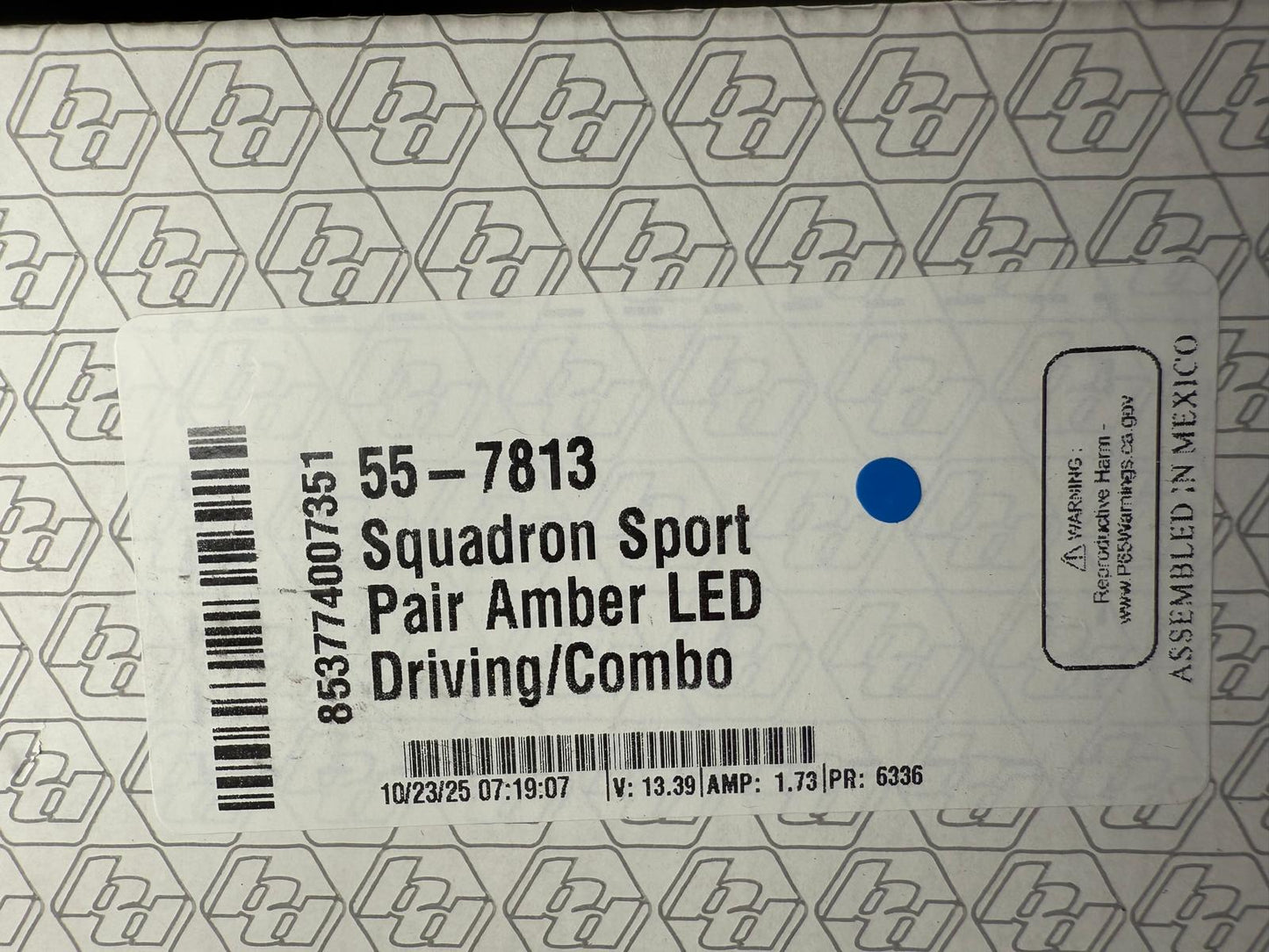 Baja Designs | Squadron Sport Black LED Auxiliary Light Pod Pair - Universal