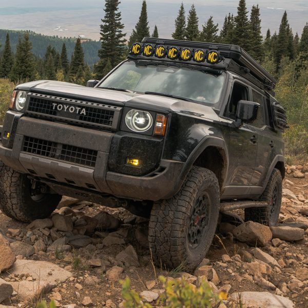 Prinsu | 2024+ Land Cruiser Window Accessory Panel (Mounts to Roof Rack)