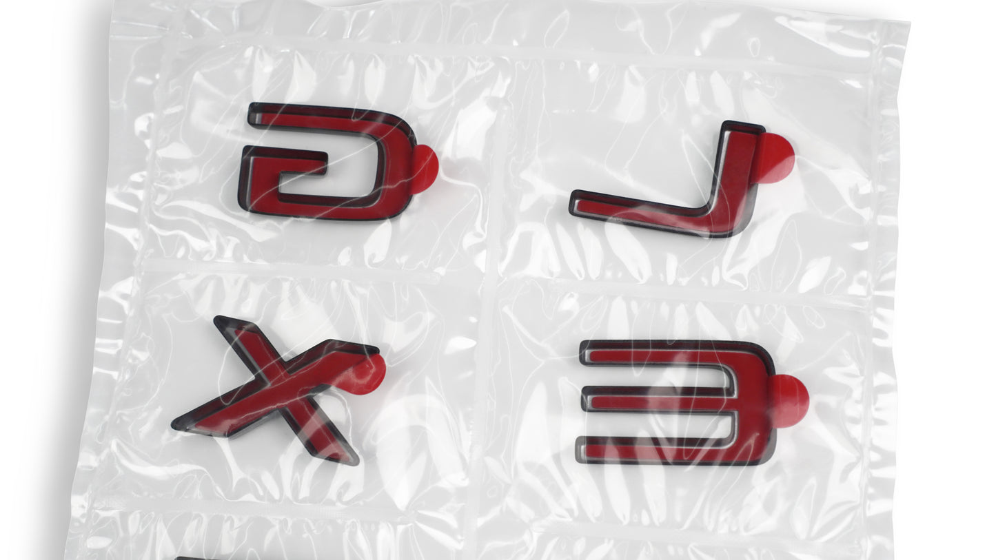 Genuine Lexus | Rear Black Emblem Overlay