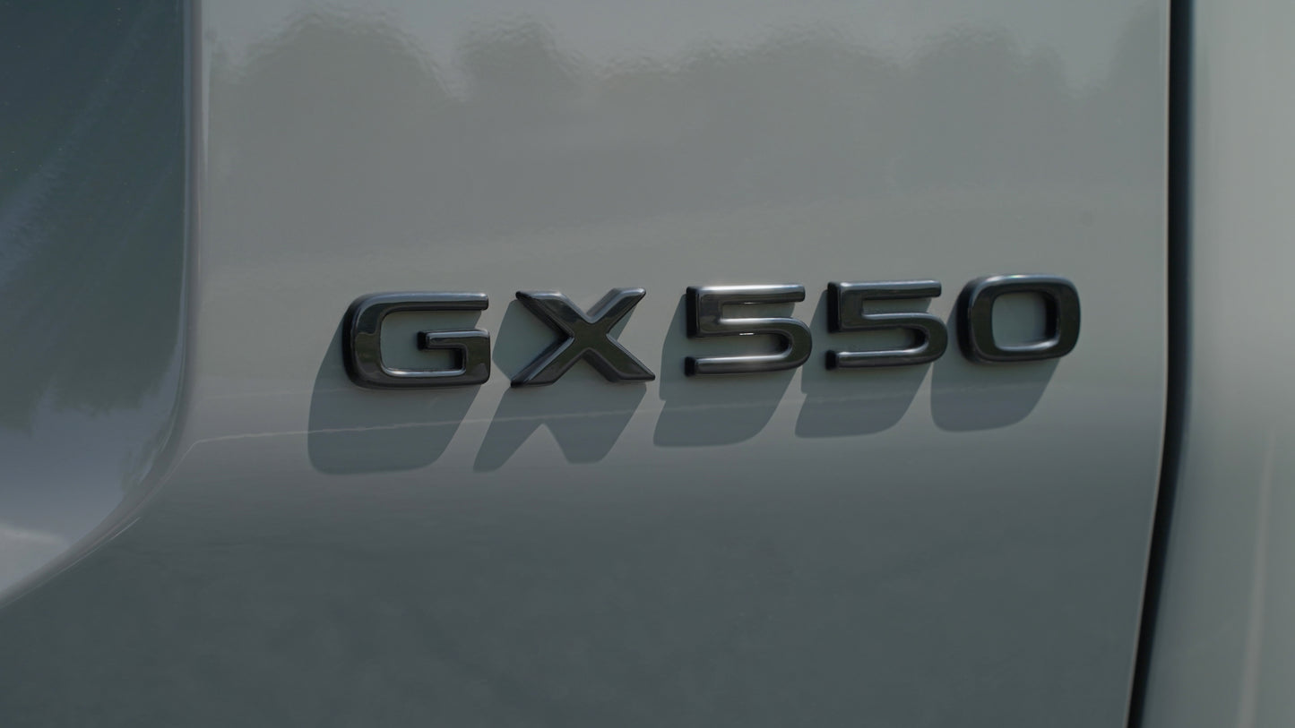 Genuine Lexus | Rear Black Emblem Overlay