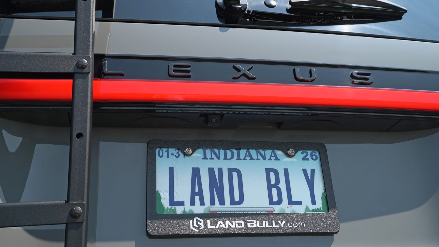 Genuine Lexus | Rear Black Emblem Overlay