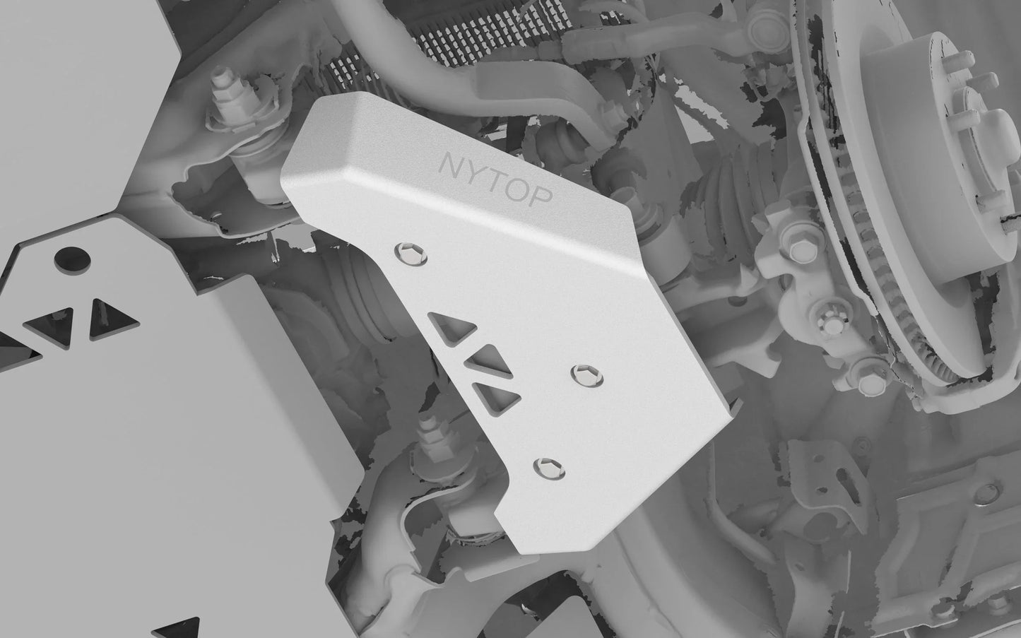 NYTOP | 2024-Current Lexus GX550/Toyota Land Cruiser Lower Control Arm Skid Plate Kit