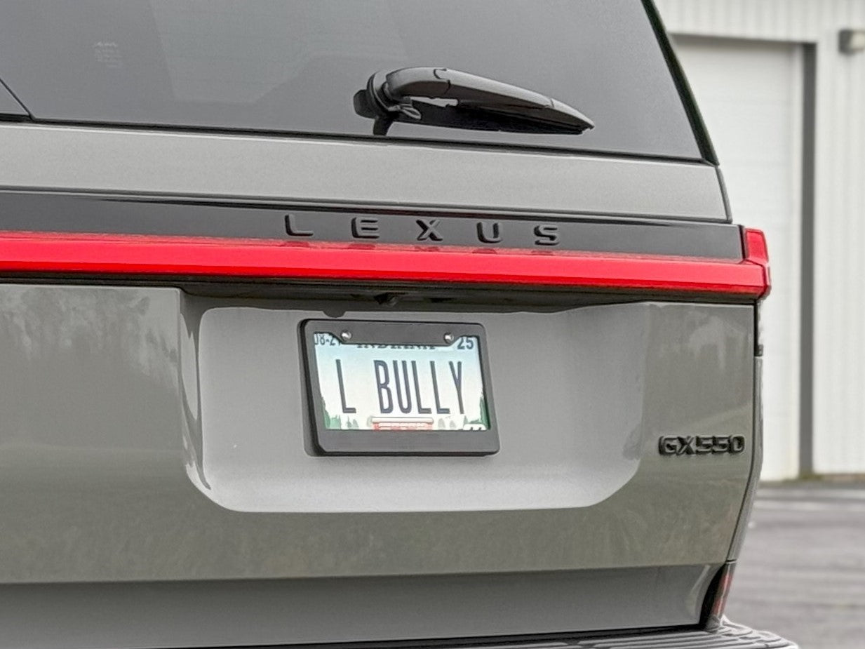 Genuine Lexus | Rear Black Emblem Overlay