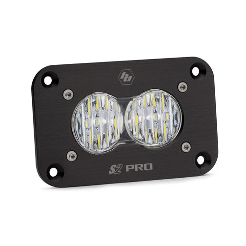 Baja Designs | S2 Pro Black (FLUSH MOUNT) LED Light Pod Reverse Kit - Universal