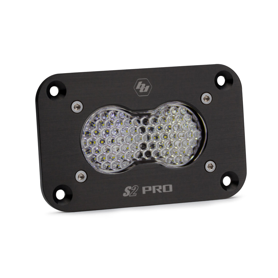 Baja Designs | S2 Pro Black (FLUSH MOUNT) LED Light Pod Reverse Kit - Universal