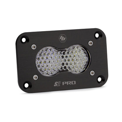 Baja Designs | S2 Pro Black (FLUSH MOUNT) LED Auxiliary Light Pod (Single) - Universal