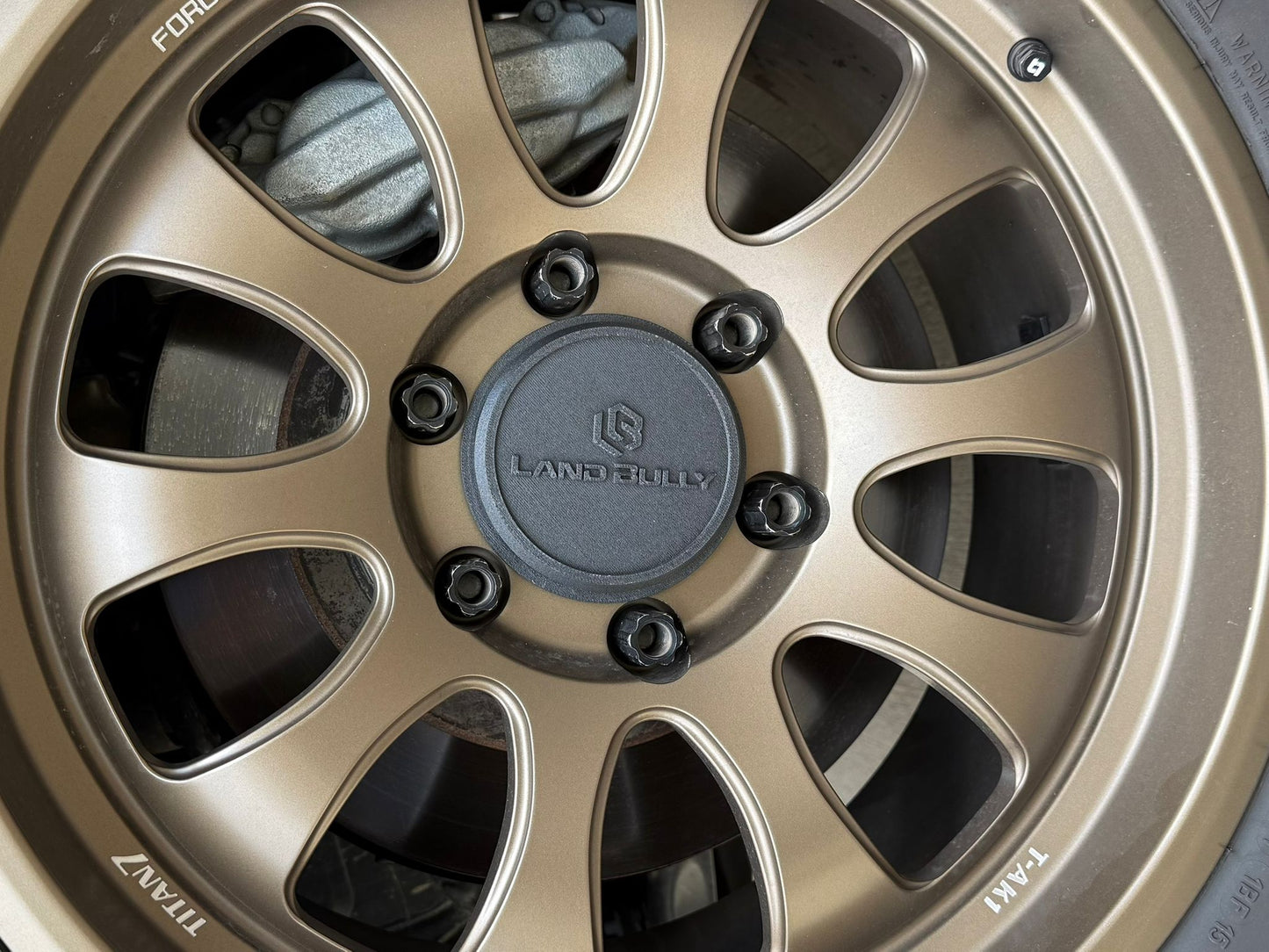 Land Bully | Mall Crawler Center Caps (Set of 4)