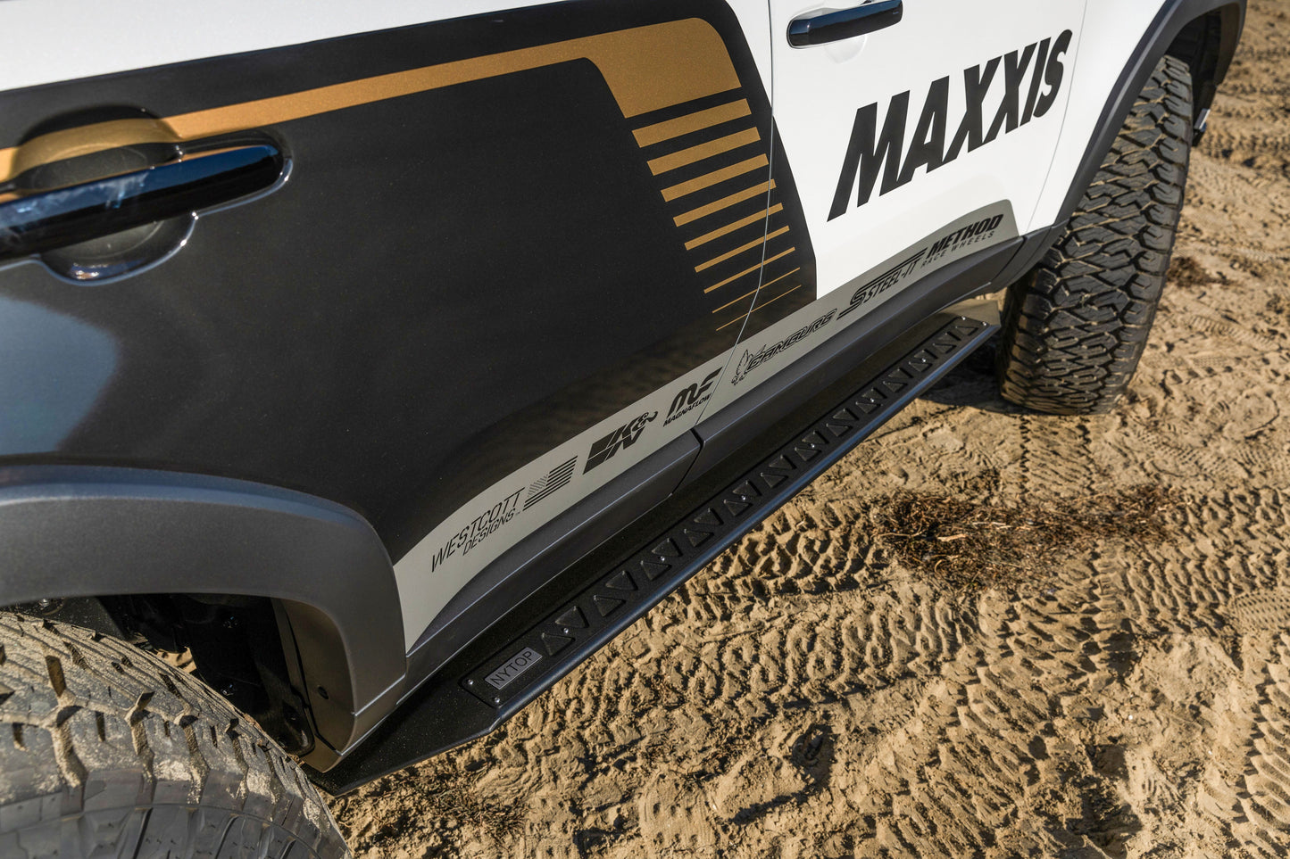 NYTOP | 2024-Current Lexus GX550/Toyota Land Cruiser Rock Sliders