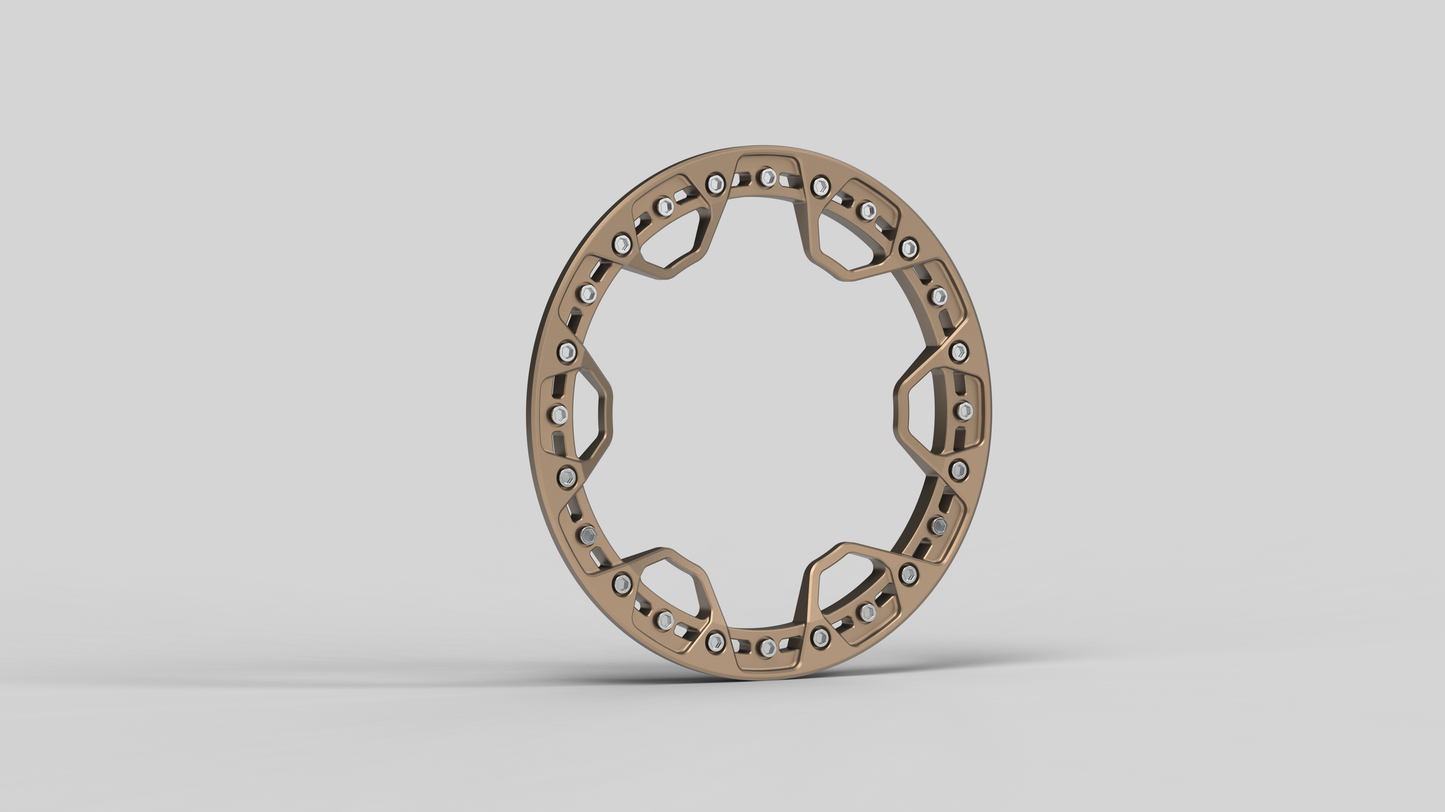 NYTOP | 17 inch Floating Beadlock Ring for ADV-Classic Wheels