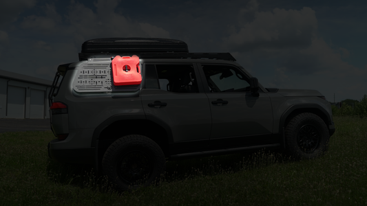 Prinsu | GX 550/LC250 Window Accessory Panel (Mounts to Roof Rack)