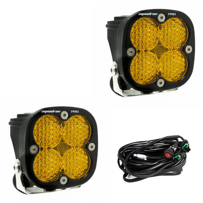 Baja Designs | Squadron Pro Black LED Auxiliary Light Pod Pair - Universal