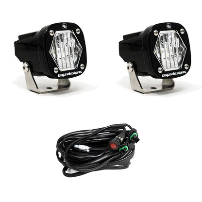 Baja Designs | S1 Black LED Auxiliary Light Pod Pair - Universal