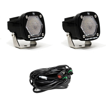 Baja Designs | S1 Black LED Auxiliary Light Pod Pair - Universal