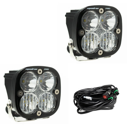Baja Designs | Squadron Pro Black LED Auxiliary Light Pod Pair - Universal