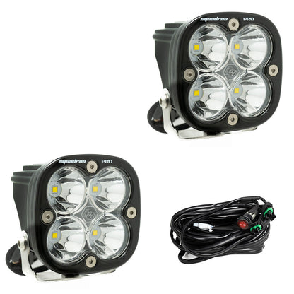 Baja Designs | Squadron Pro Black LED Auxiliary Light Pod Pair - Universal