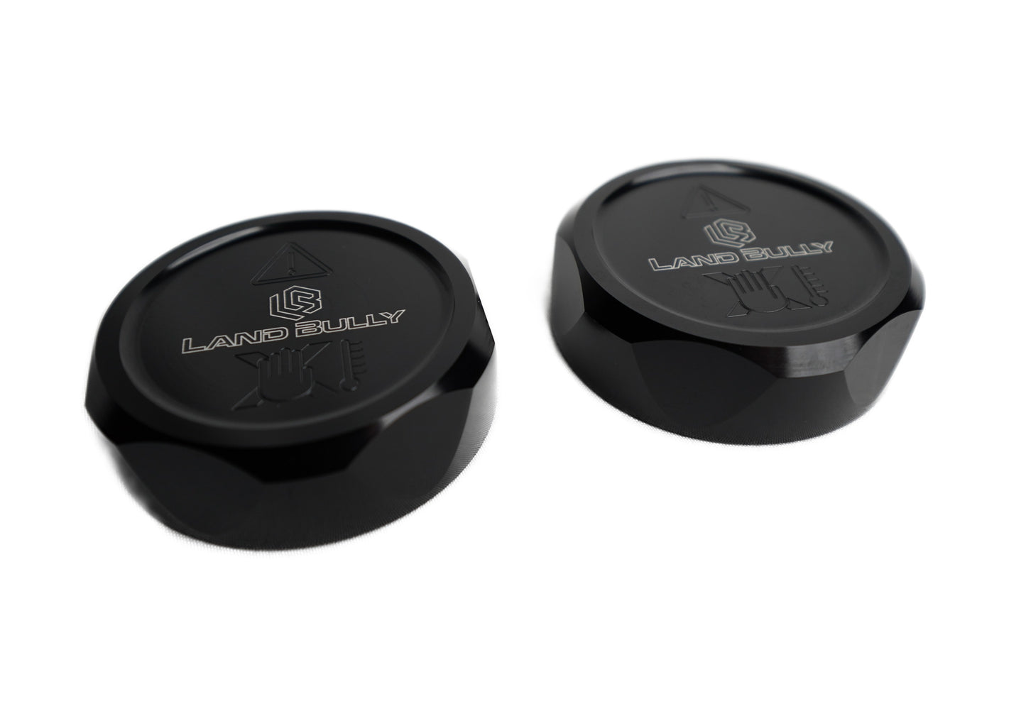 Land Bully | Coolant/Heat Exchanger Cap Covers (Set of 2)