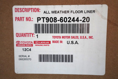 Genuine Lexus | All Weather Floor Liners (No 3rd Row)