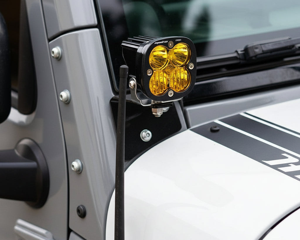 Baja Designs | Squadron Pro Black LED Auxiliary Light Pod Pair - Universal