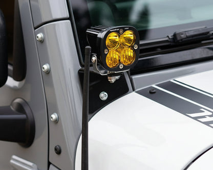 Baja Designs | Squadron Pro Black LED Auxiliary Light Pod Pair - Universal