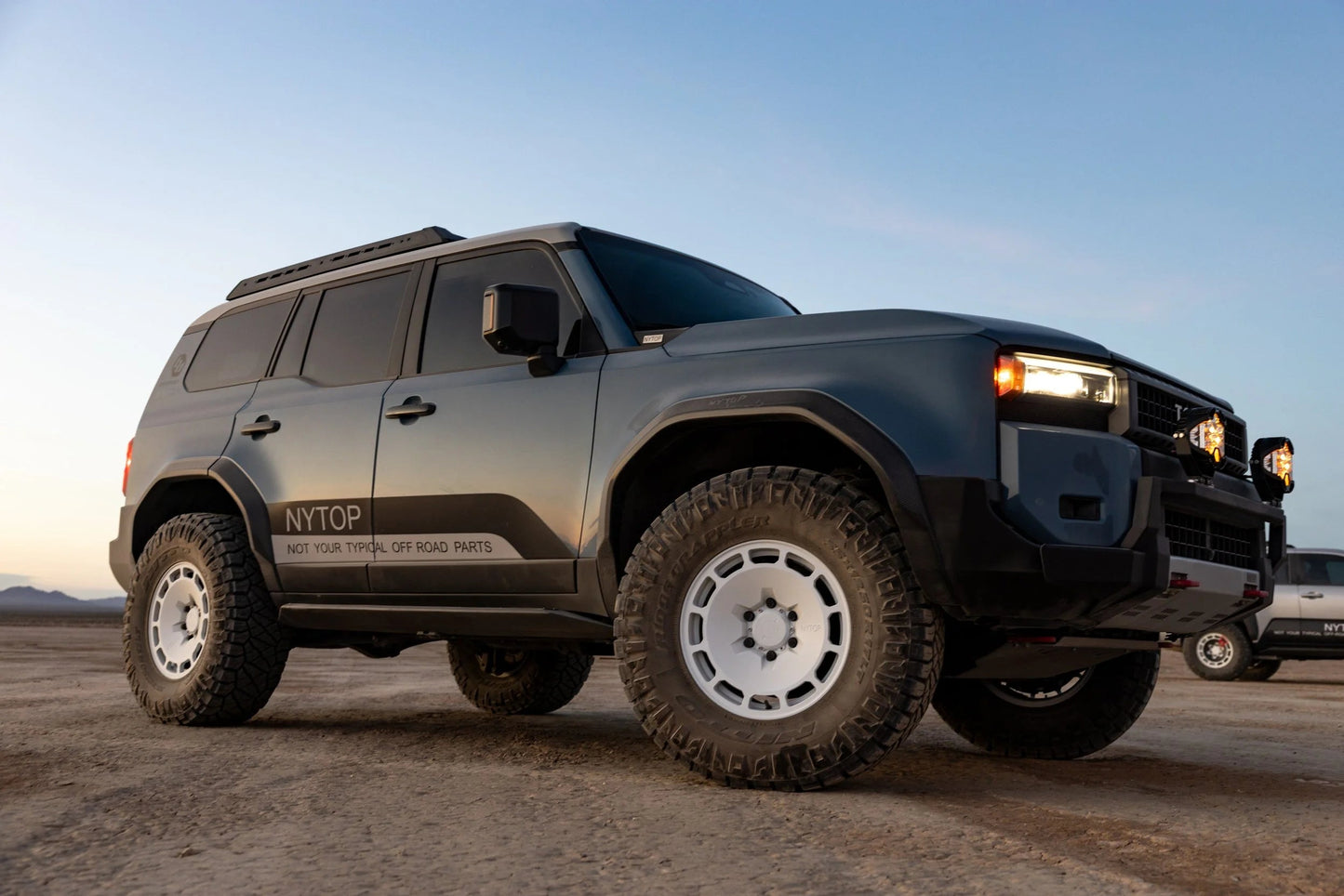 NYTOP | 2024-Current Lexus GX550/Toyota Land Cruiser Rock Sliders