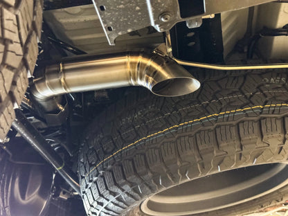 2024-Current Lexus GX550/Toyota Land Cruiser Titanium Axle Dump Exhaust