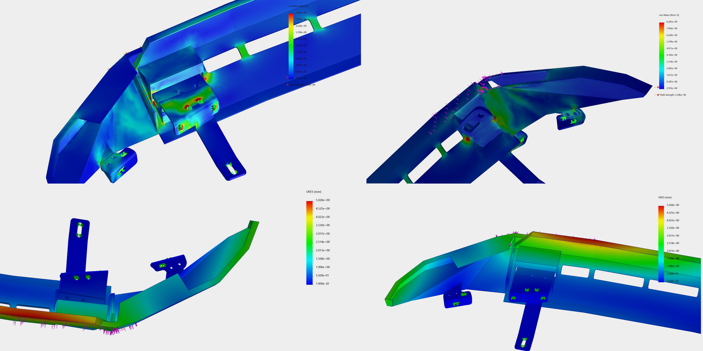 NYTOP | 2024-Current Lexus GX550 Front Hybrid Bumper