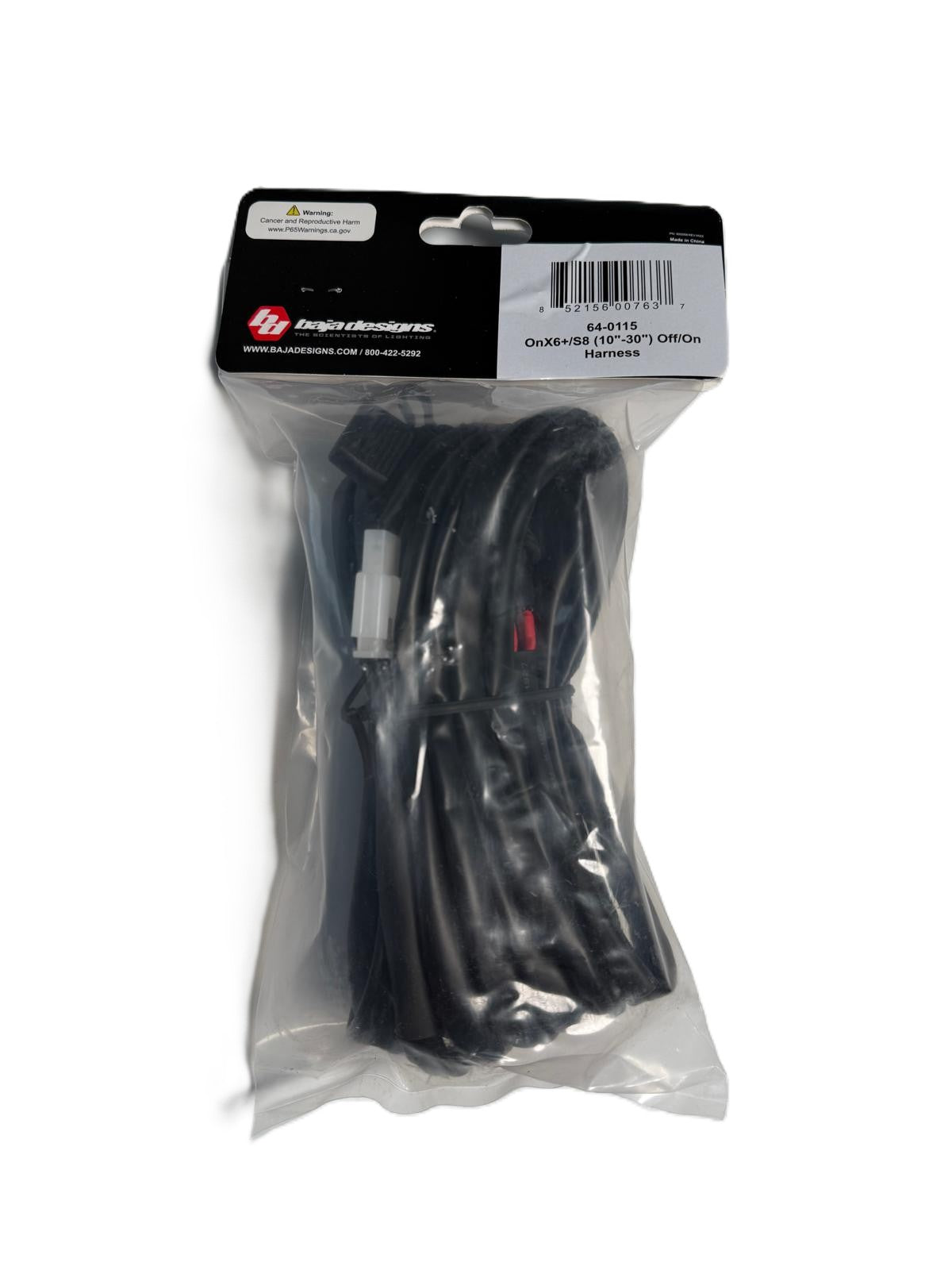 Baja Designs | On/Off Wiring Harness - OnX6 (10"-20") / S8 (10"-30") / XL Sport/XL Pro - Universal