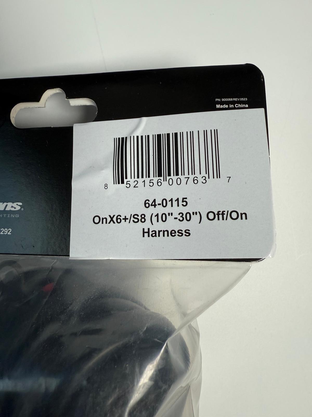 Baja Designs | On/Off Wiring Harness - OnX6 (10"-20") / S8 (10"-30") / XL Sport/XL Pro - Universal