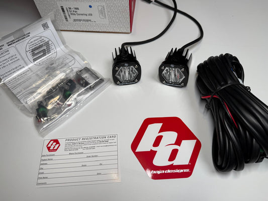 Baja Designs | S1 Black LED Auxiliary Light Pod (Pair) - Universal