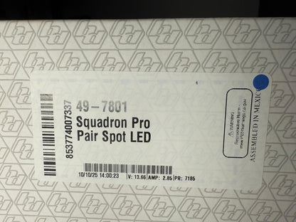 Baja Designs | Squadron Pro Black LED Auxiliary Light Pod Pair - Universal