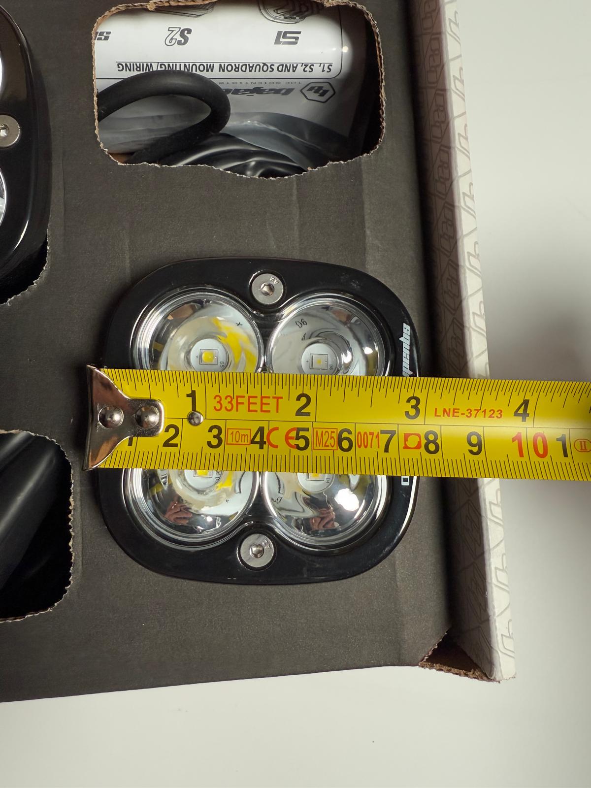 Baja Designs | Squadron Pro Black LED Auxiliary Light Pod Pair - Universal