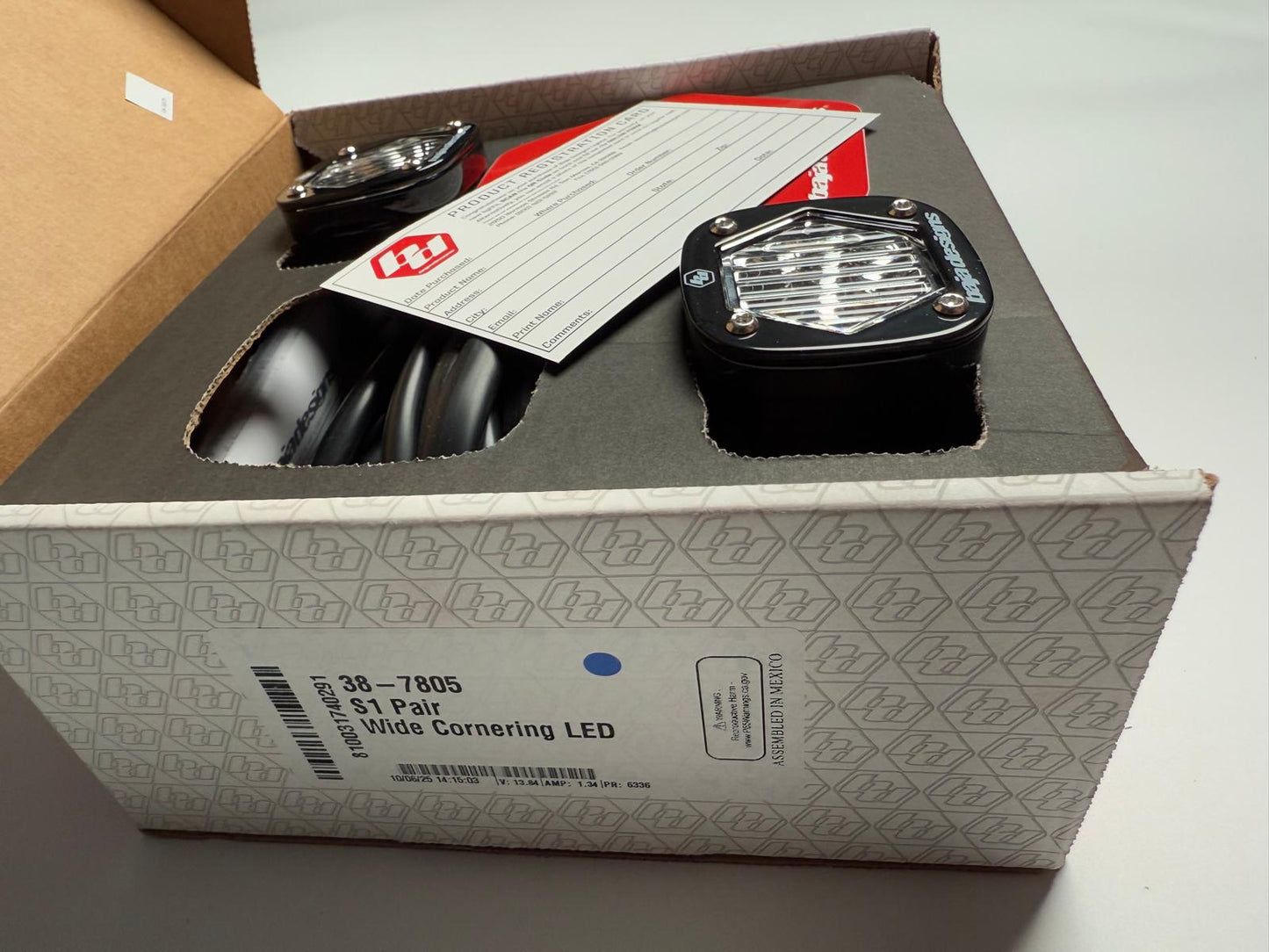 Baja Designs | S1 Black LED Auxiliary Light Pod Pair - Universal