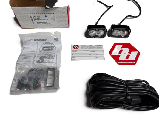 Baja Designs | S2 Sport Black LED Auxiliary Light Pod (Pair) - Universal