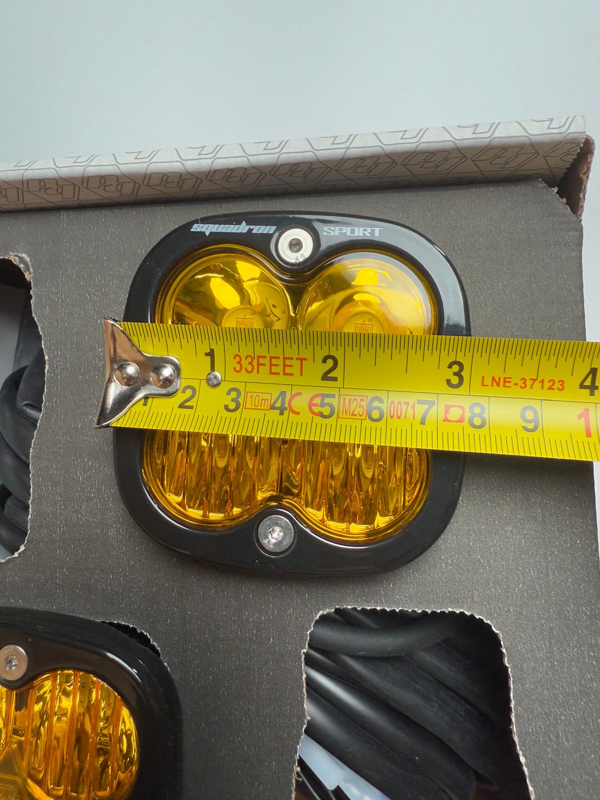 Baja Designs | Squadron Sport Black LED Auxiliary Light Pod Pair - Universal