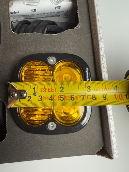 Baja Designs | Squadron Sport Black LED Auxiliary Light Pod Pair - Universal