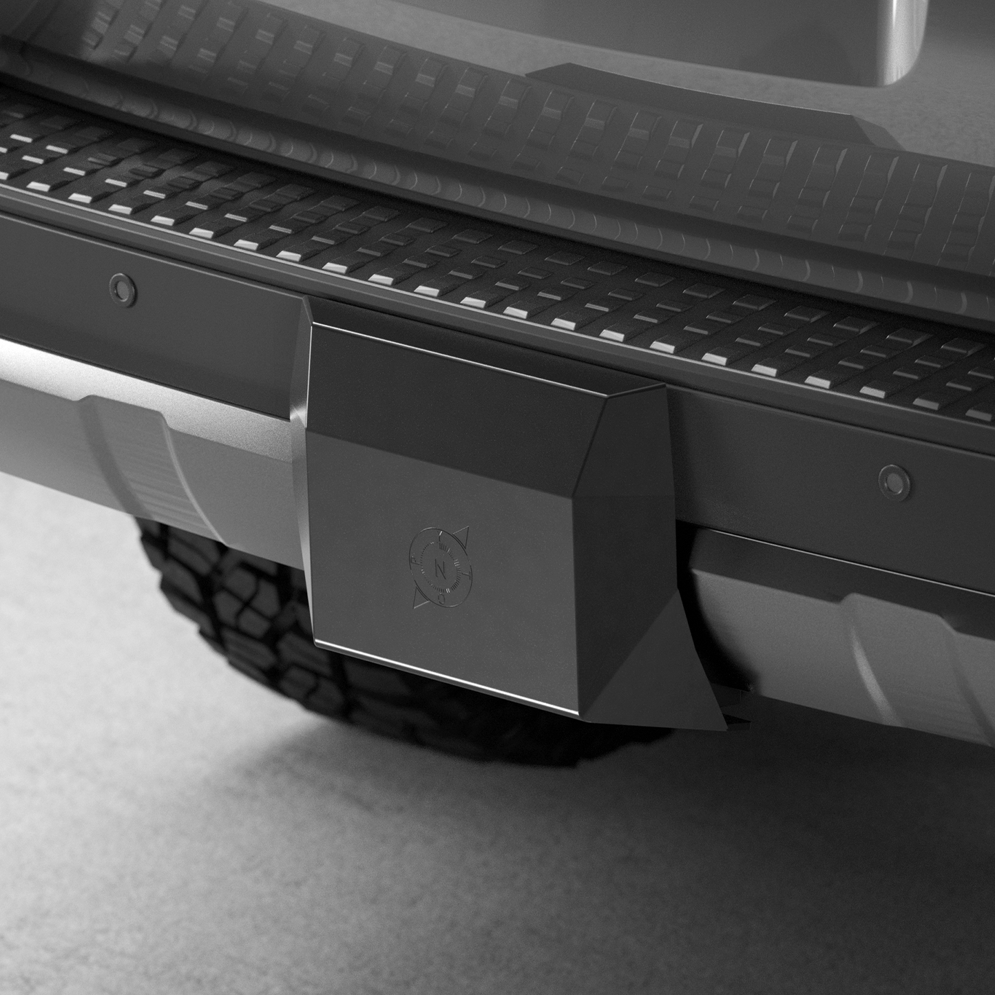 NYTOP | 2024-Current Toyota Land Cruiser Rear Hitch Skid Cover