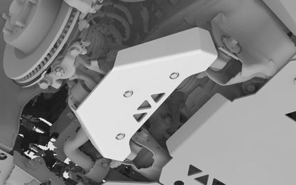 NYTOP | 2024-Current Lexus GX550/Toyota Land Cruiser Lower Control Arm Skid Plate Kit