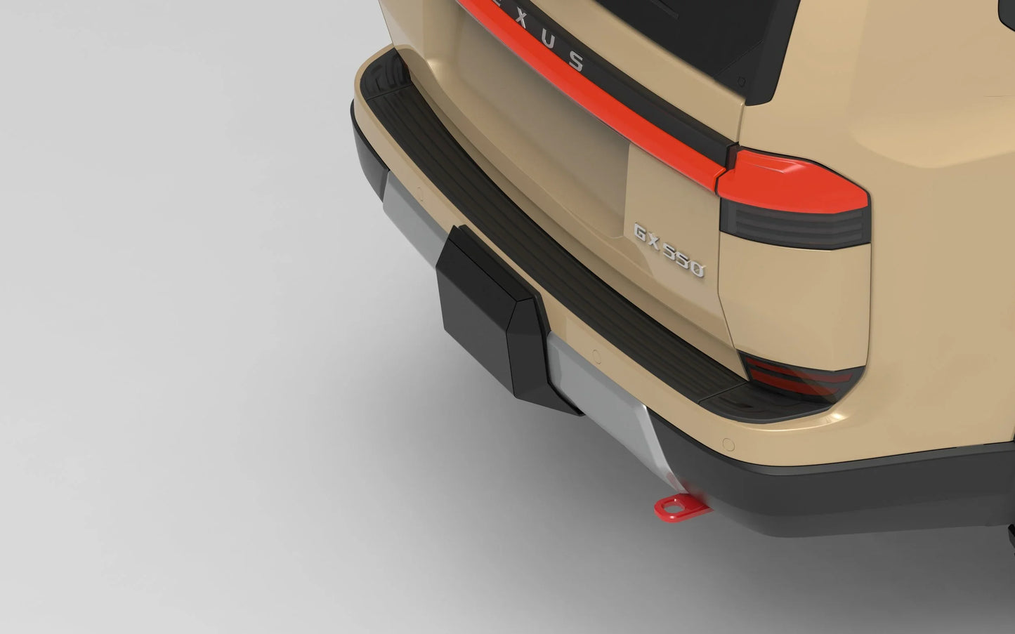 NYTOP | 2024-Current Lexus GX550 Rear Hitch Skid Cover