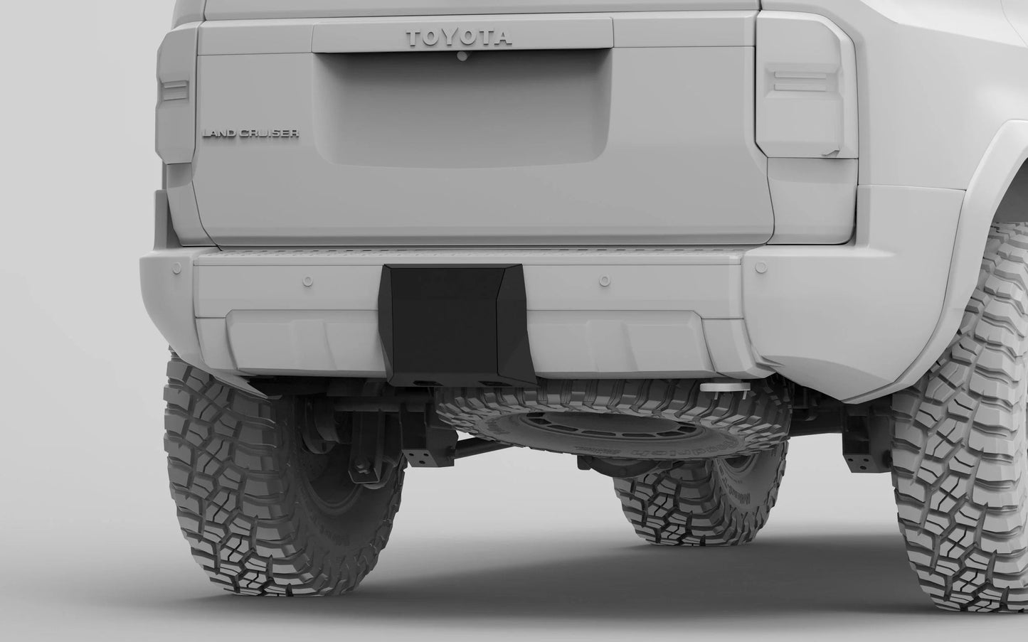 NYTOP | 2024-Current Toyota Land Cruiser Rear Hitch Skid Cover