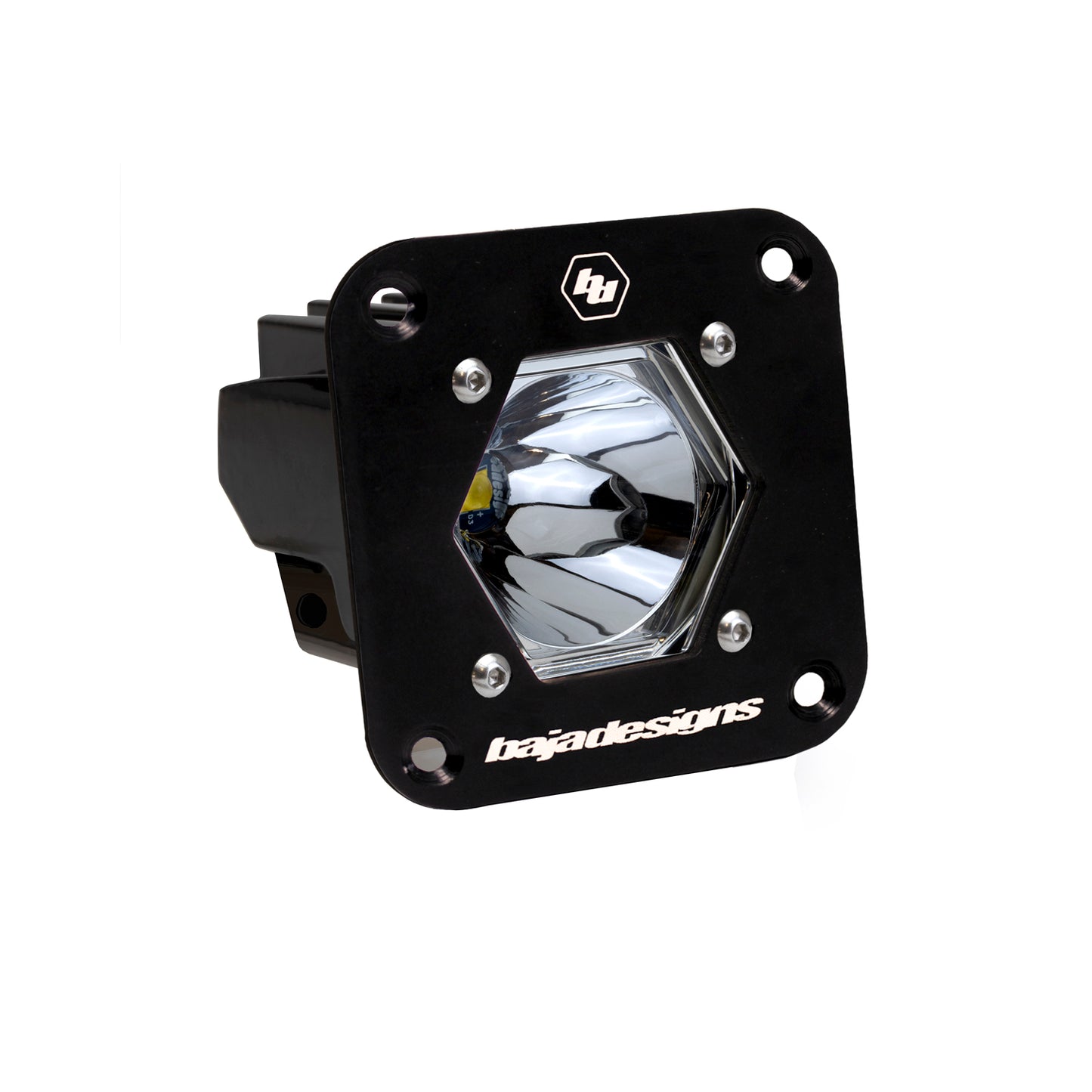 Baja Designs | S1 Black (FLUSH MOUNT) Auxiliary Light Pod (Single) - Universal
