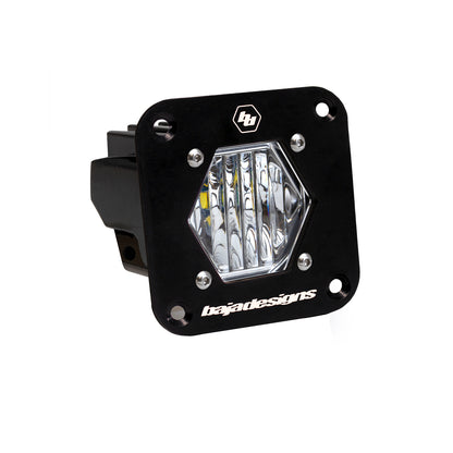 Baja Designs | S1 Black (FLUSH MOUNT) Auxiliary Light Pod (Single) - Universal