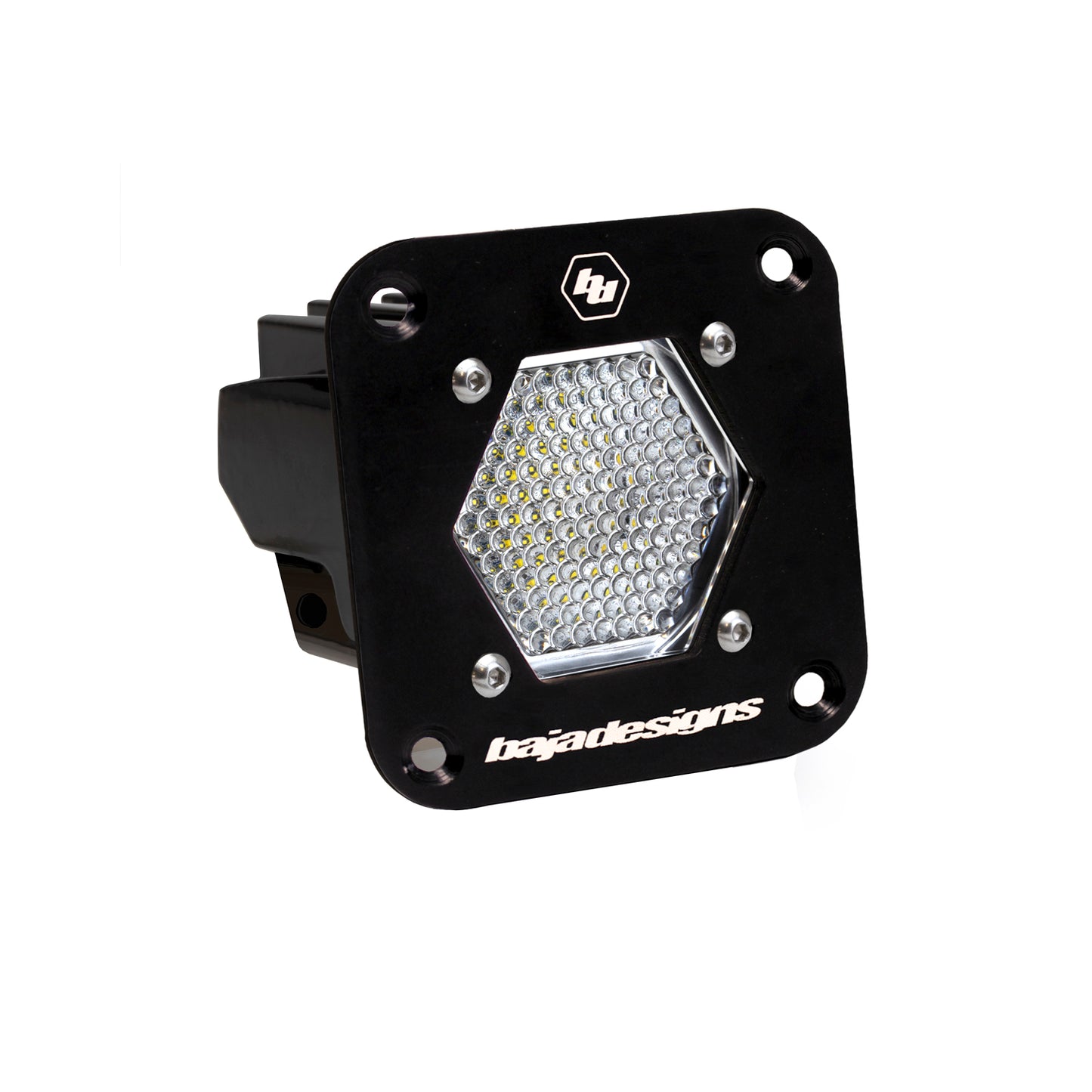 Baja Designs | S1 Black (FLUSH MOUNT) Auxiliary Light Pod (Single) - Universal