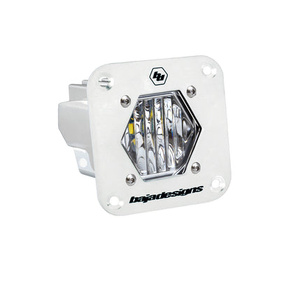 Baja Designs | S1 White (FLUSH MOUNT) Auxiliary Light Pod (Single) - Universal