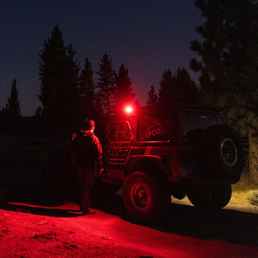 Baja Designs | S2 Red LED Auxiliary Light Pod (Single) - Universal