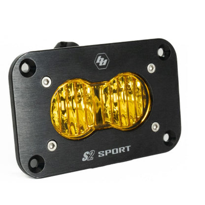 Baja Designs | S2 Sport Black (FLUSH MOUNT) LED Auxiliary Light Pod (Single) - Universal